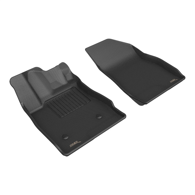 Buick Envista Floor Mat Set - Front - 3D MAXpider - Kagu - Black - `23-`24 Buick Envista Floor Mat Set - Front - 3D MAXpider - Kagu - Black - `23-`24